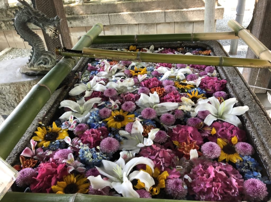 花手水