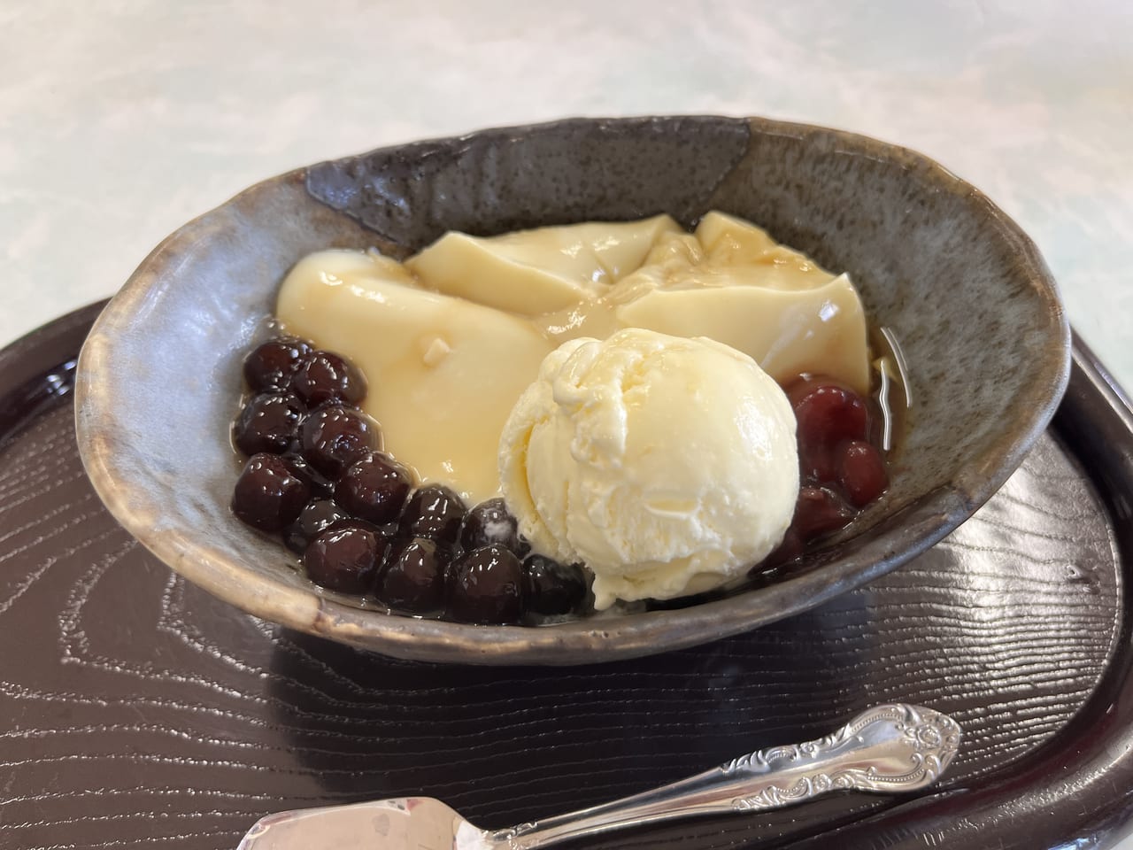 青木別館の「豆花」