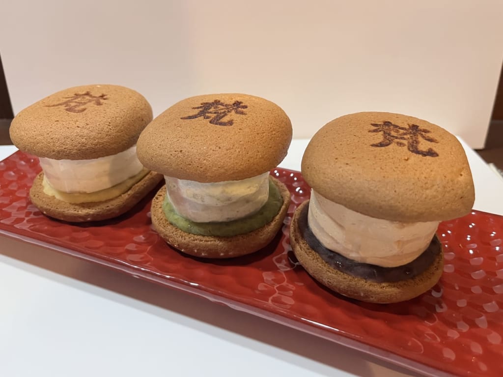 購入した「窯焼きシフォン生どら」3種