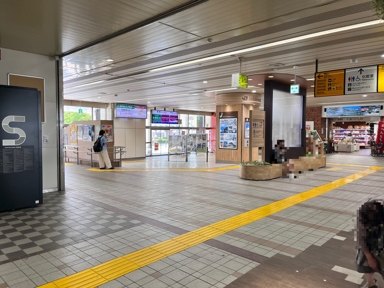 JR前橋駅コンコースの様子