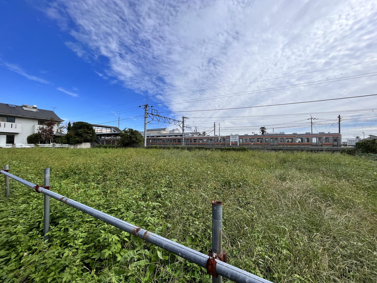 「群馬総社駅」の西側の様子