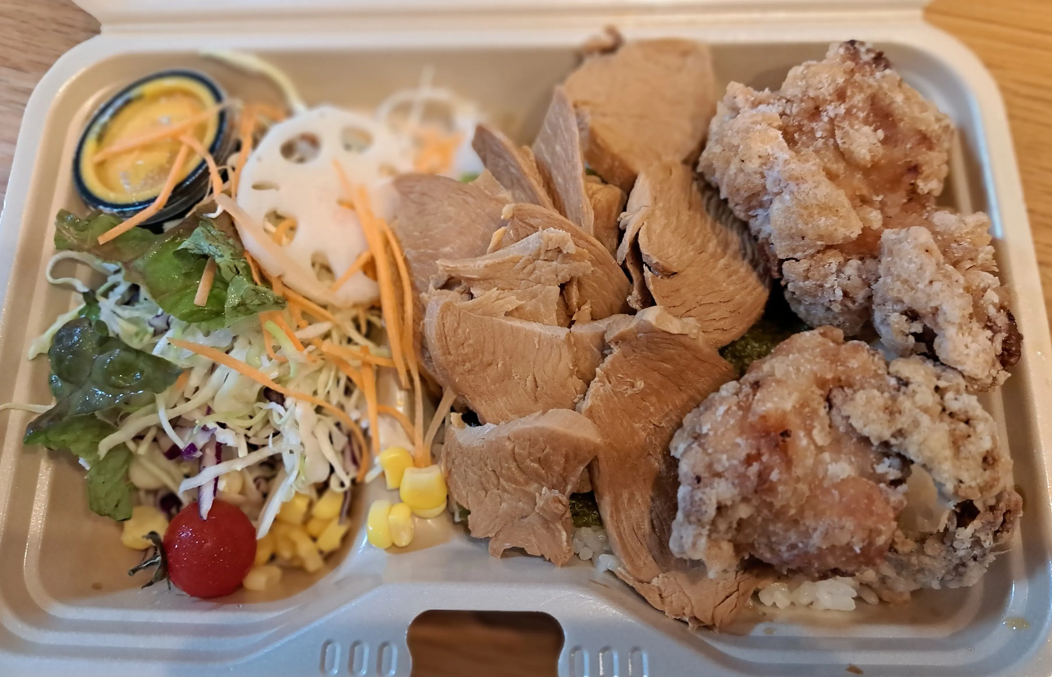 のり唐鳥メシ弁当